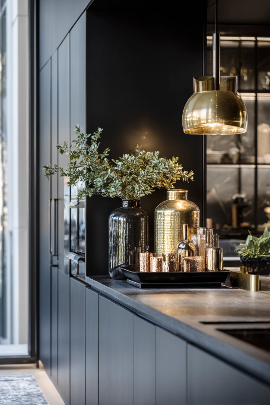 above kitchen cabinet decor ideas 19