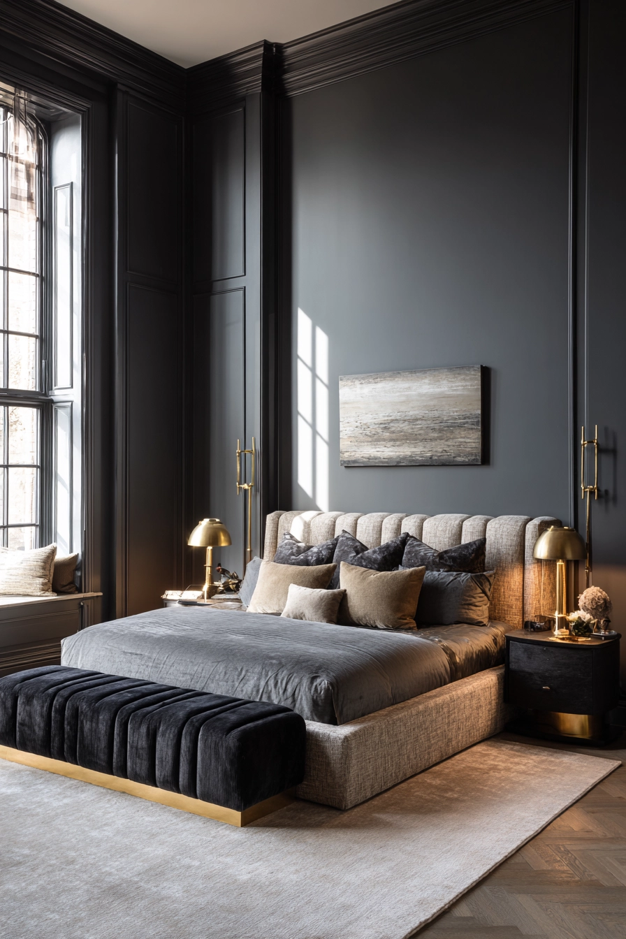 accent wall bedroom 9