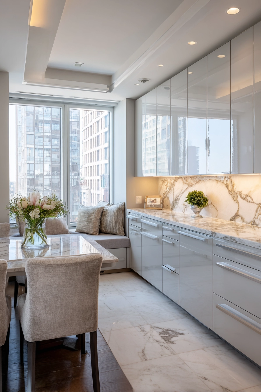 aesthetic apartment kitchen 15