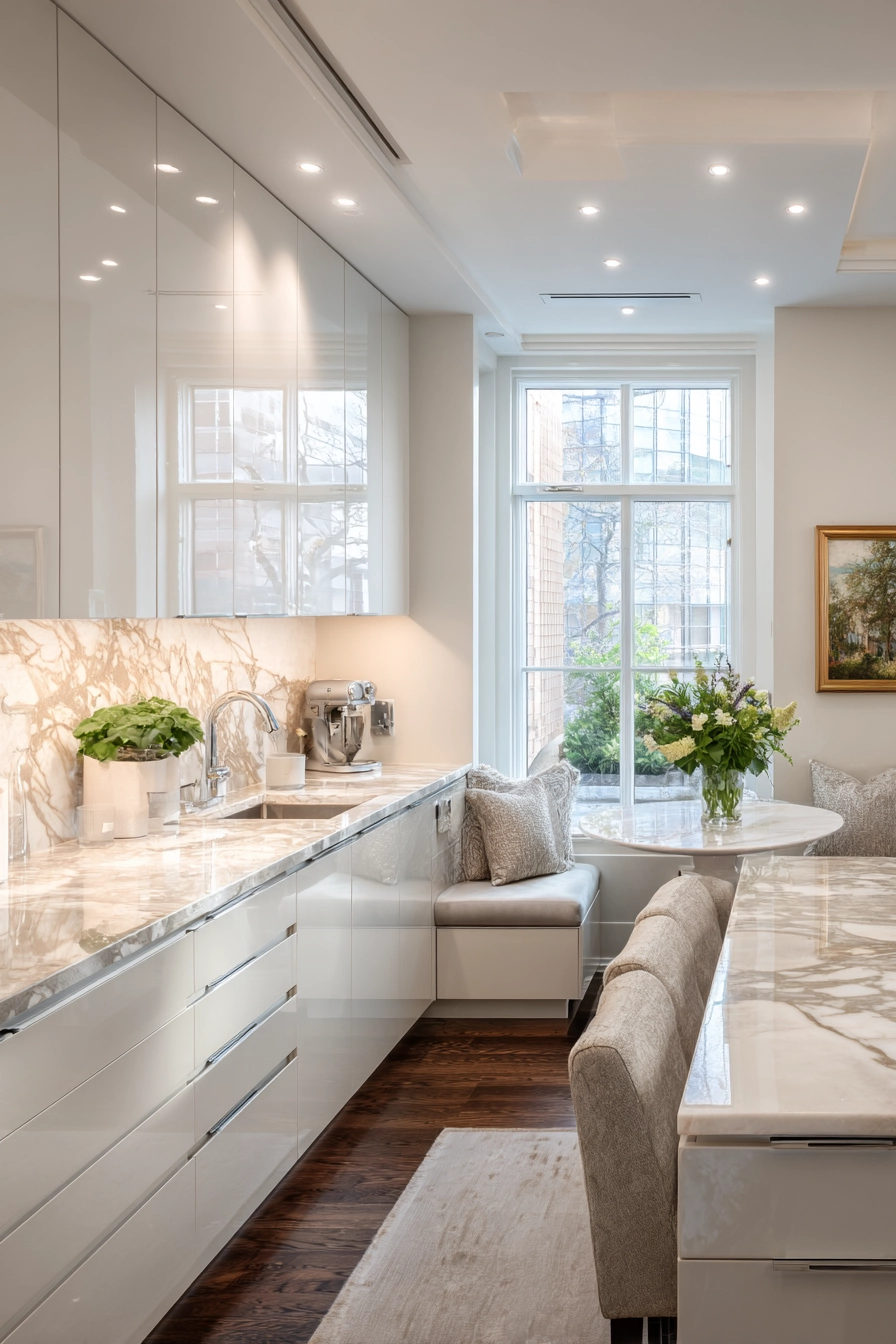 aesthetic apartment kitchen 16