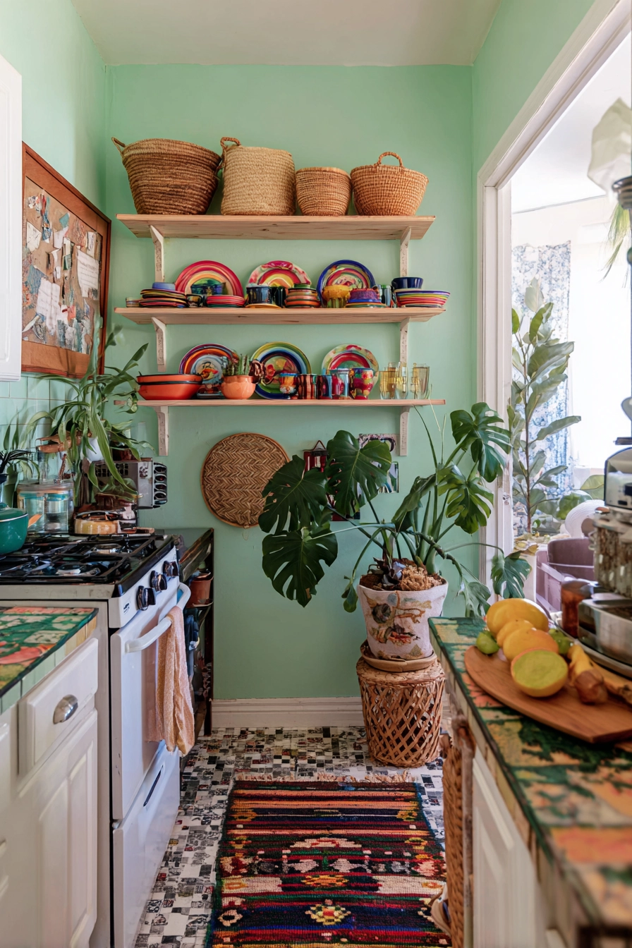 aesthetic apartment kitchen 18