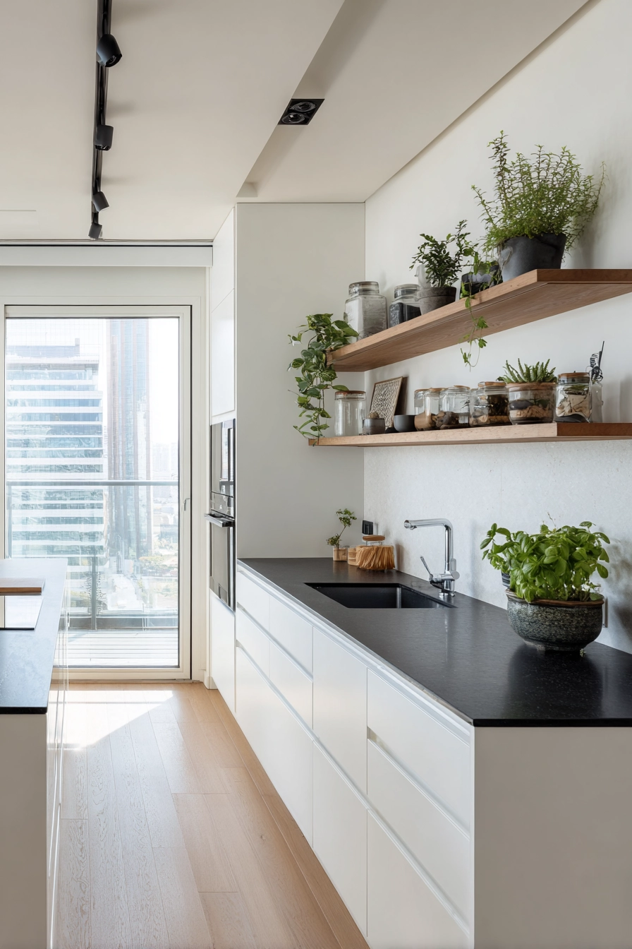 aesthetic apartment kitchen 3