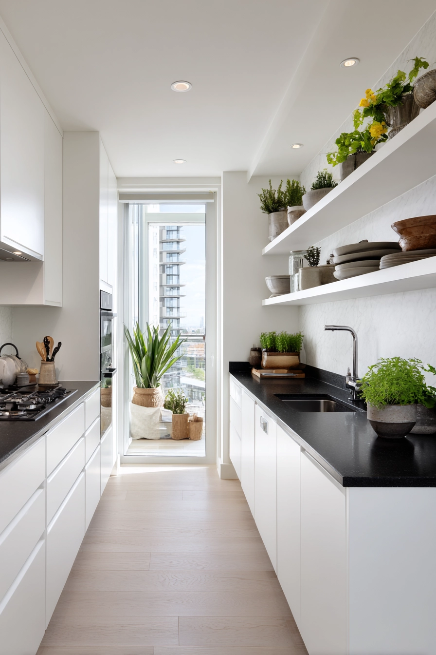 aesthetic apartment kitchen 4