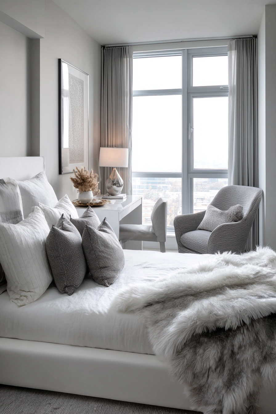 aesthetic small bedroom ideas 18