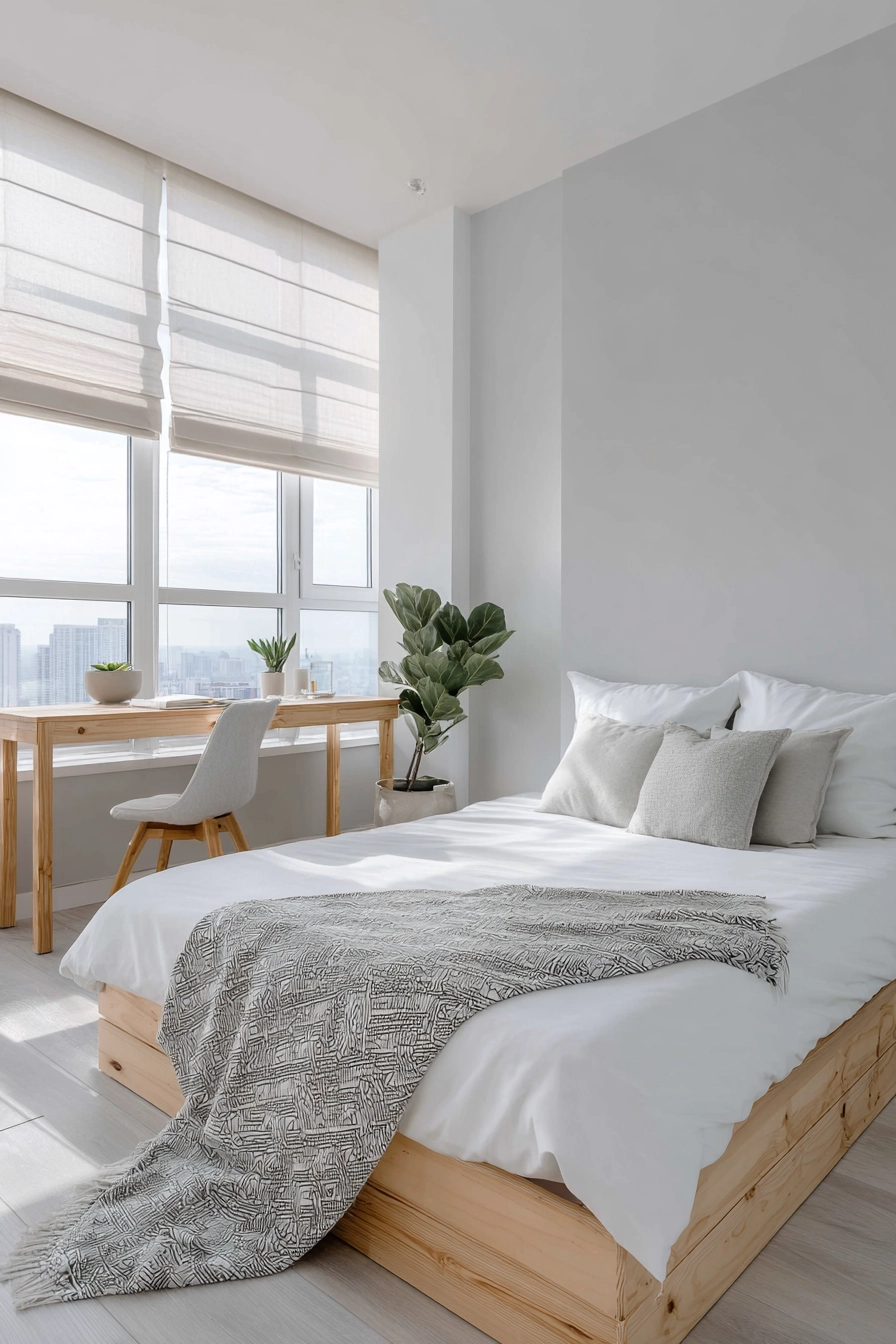 aesthetic small bedroom ideas 9