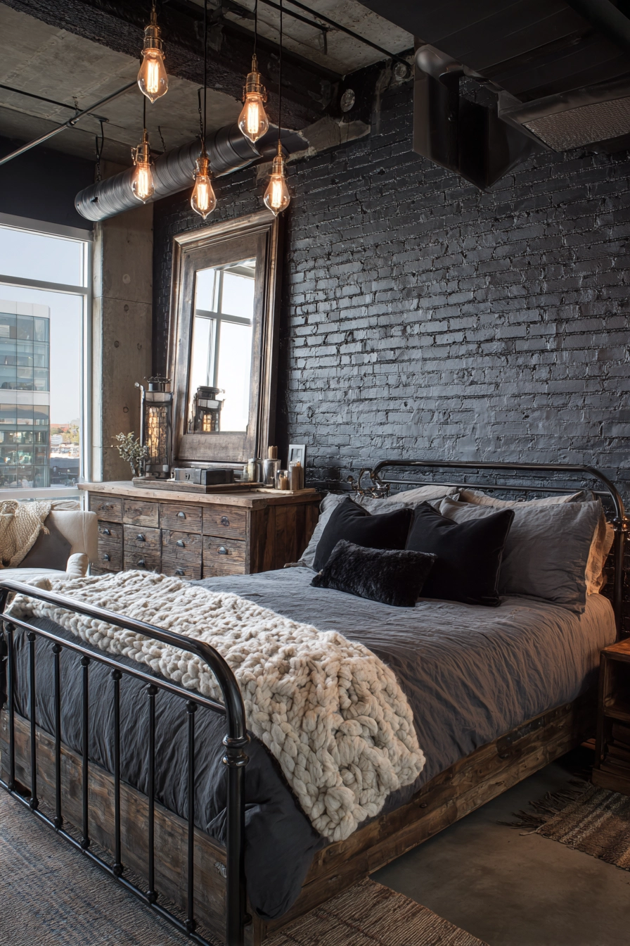bedroom accent wall ideas 11