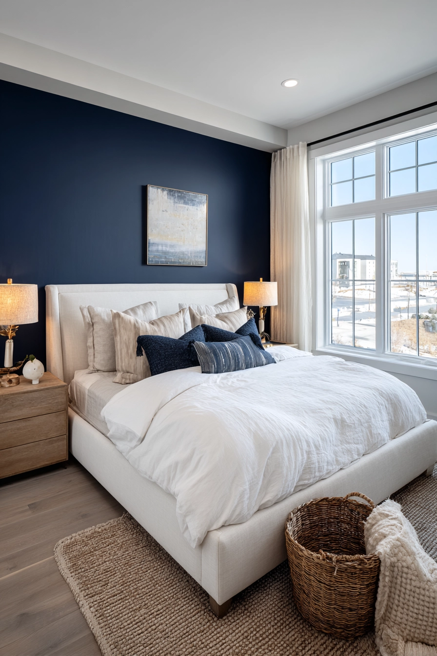 bedroom accent wall ideas 2