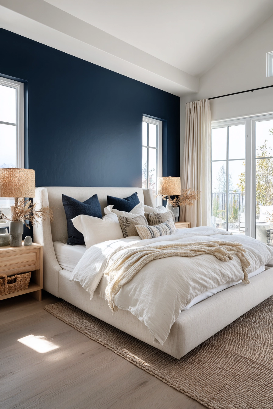 bedroom accent wall ideas 3