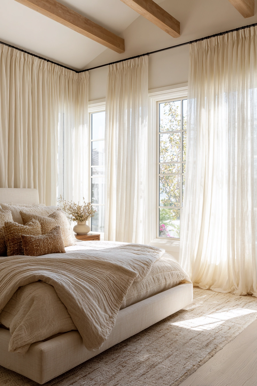 bedroom curtain ideas 2