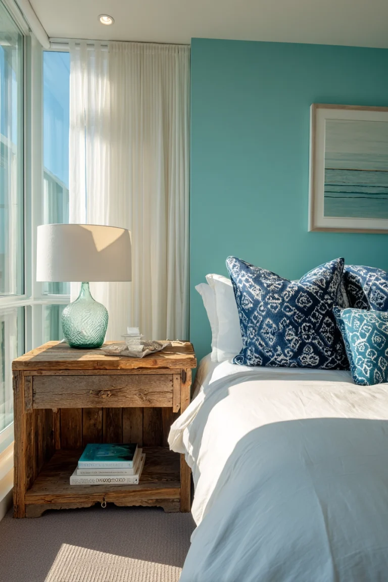 bedroom turquoise 1