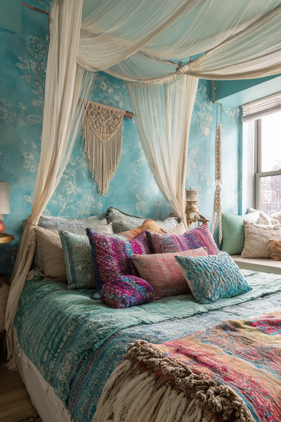 bedroom turquoise 13
