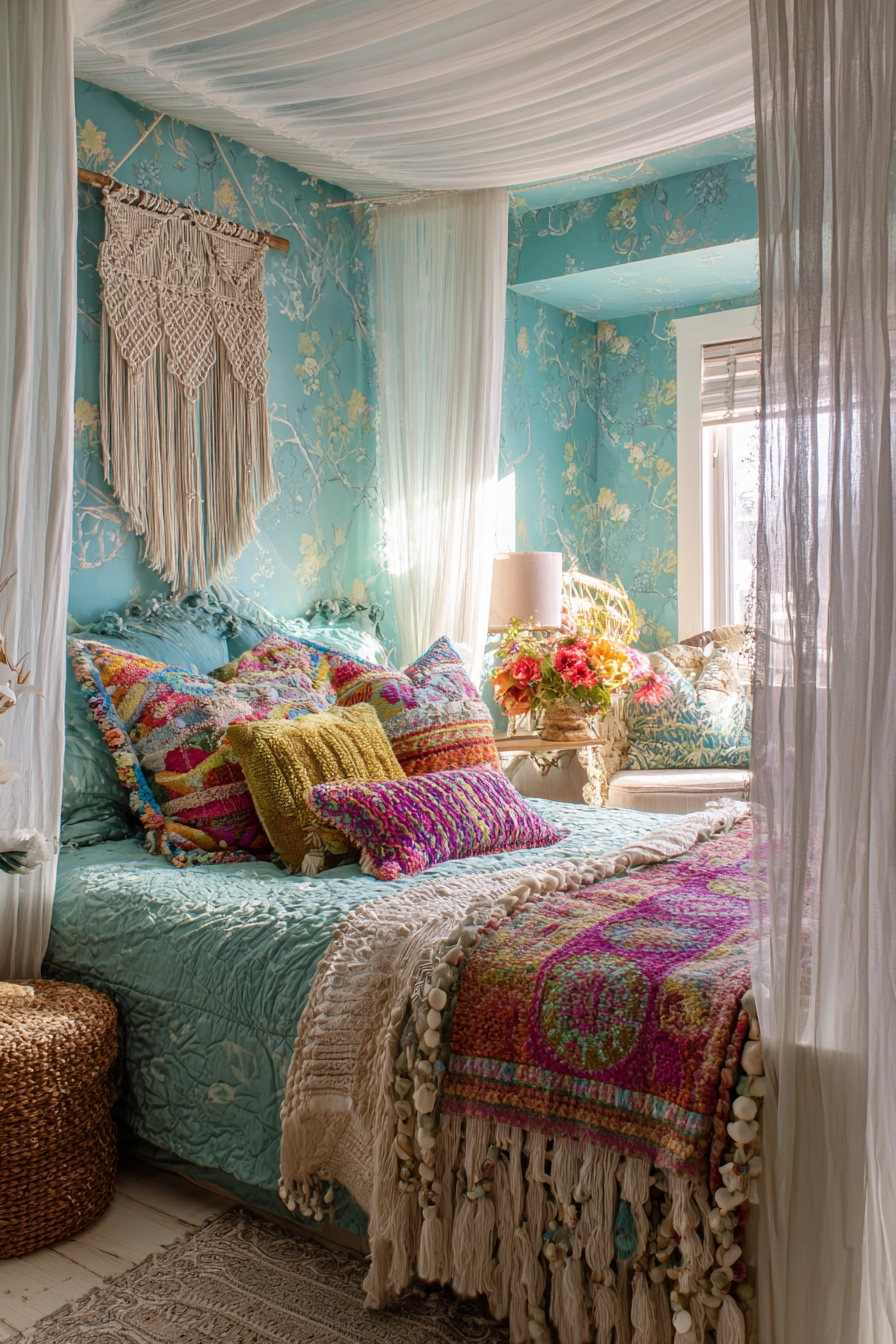 bedroom turquoise 15