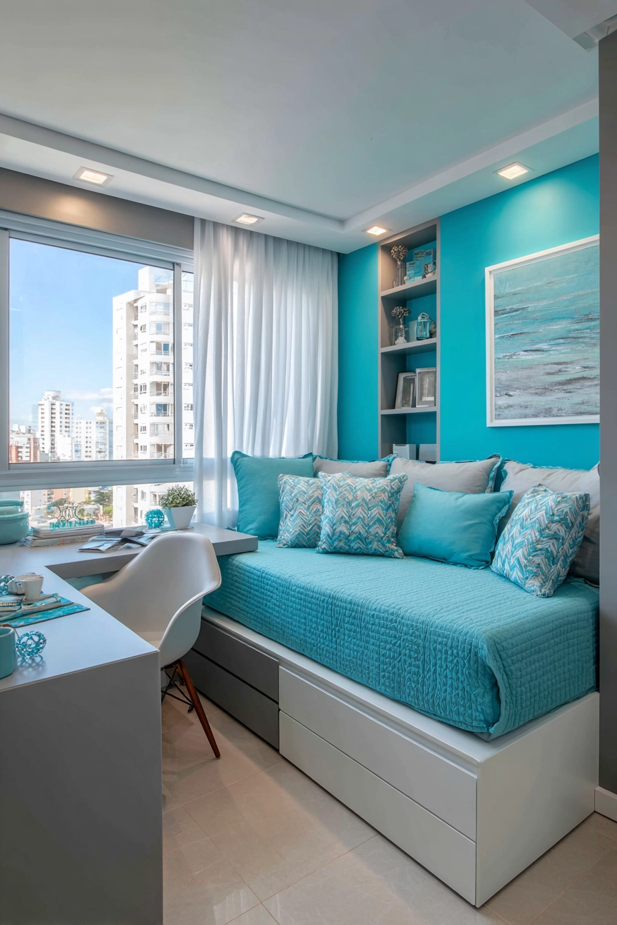 bedroom turquoise 18