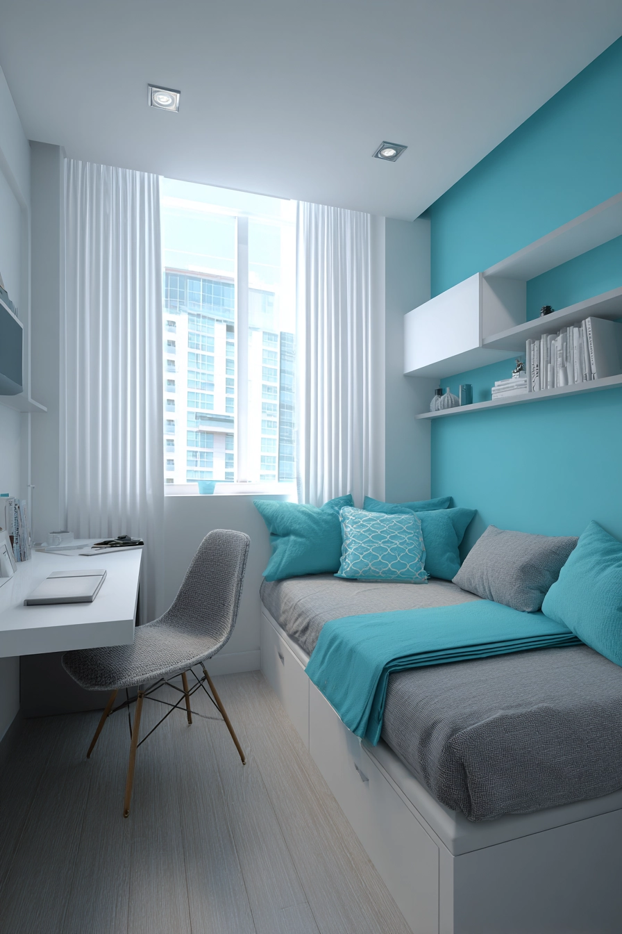 bedroom turquoise 20