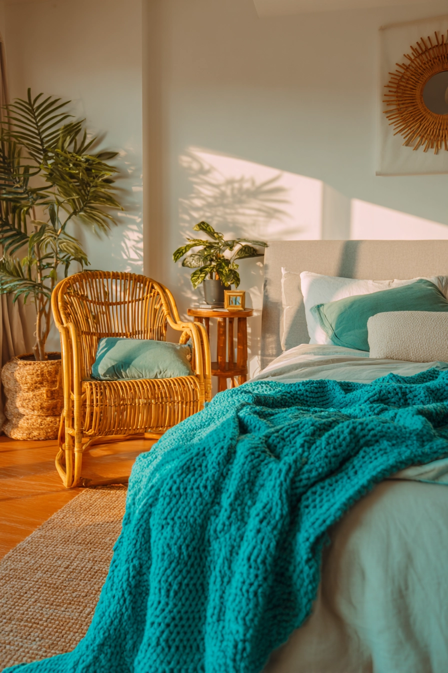 bedroom turquoise 7