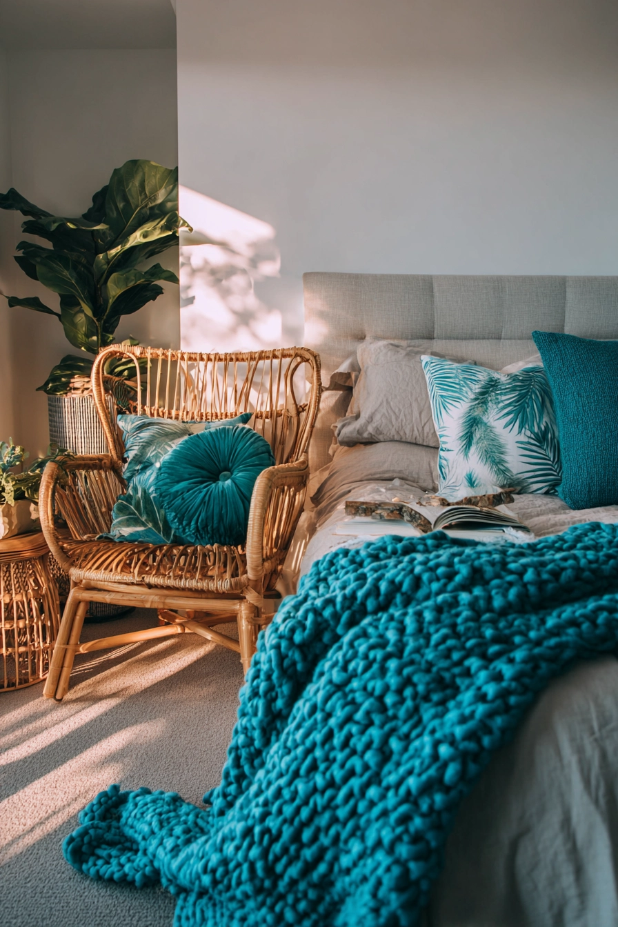 bedroom turquoise 8
