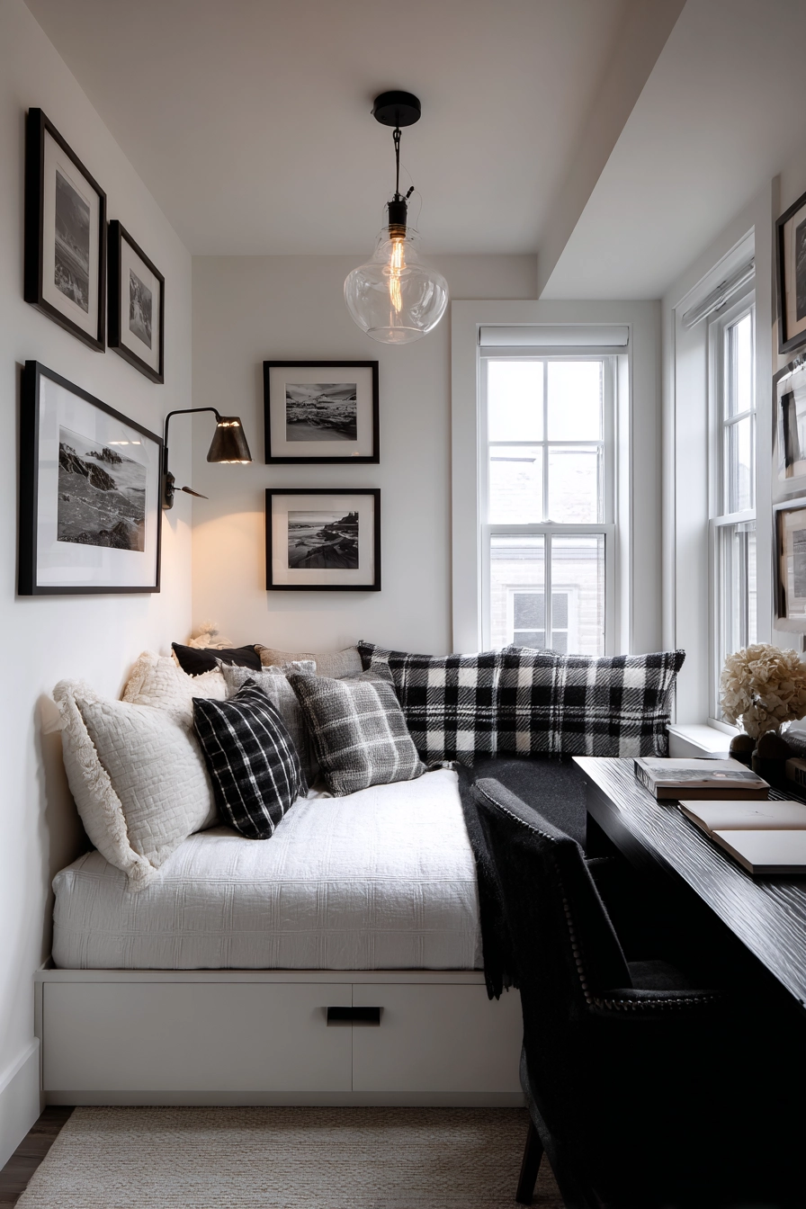 black and white bedroom ideas 14