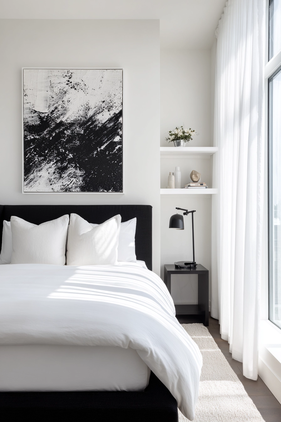 black and white bedroom ideas 4