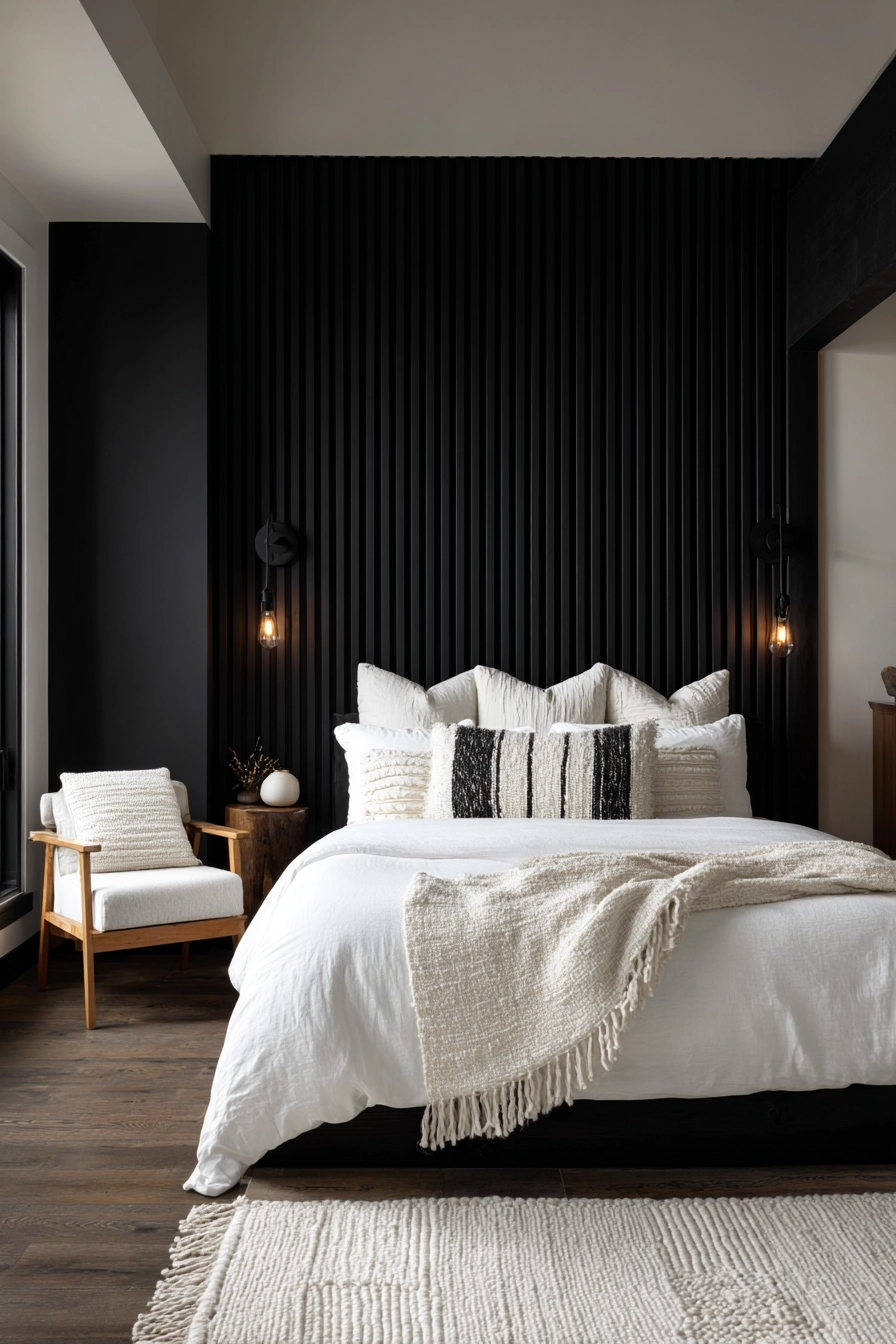 black and white bedroom ideas 5