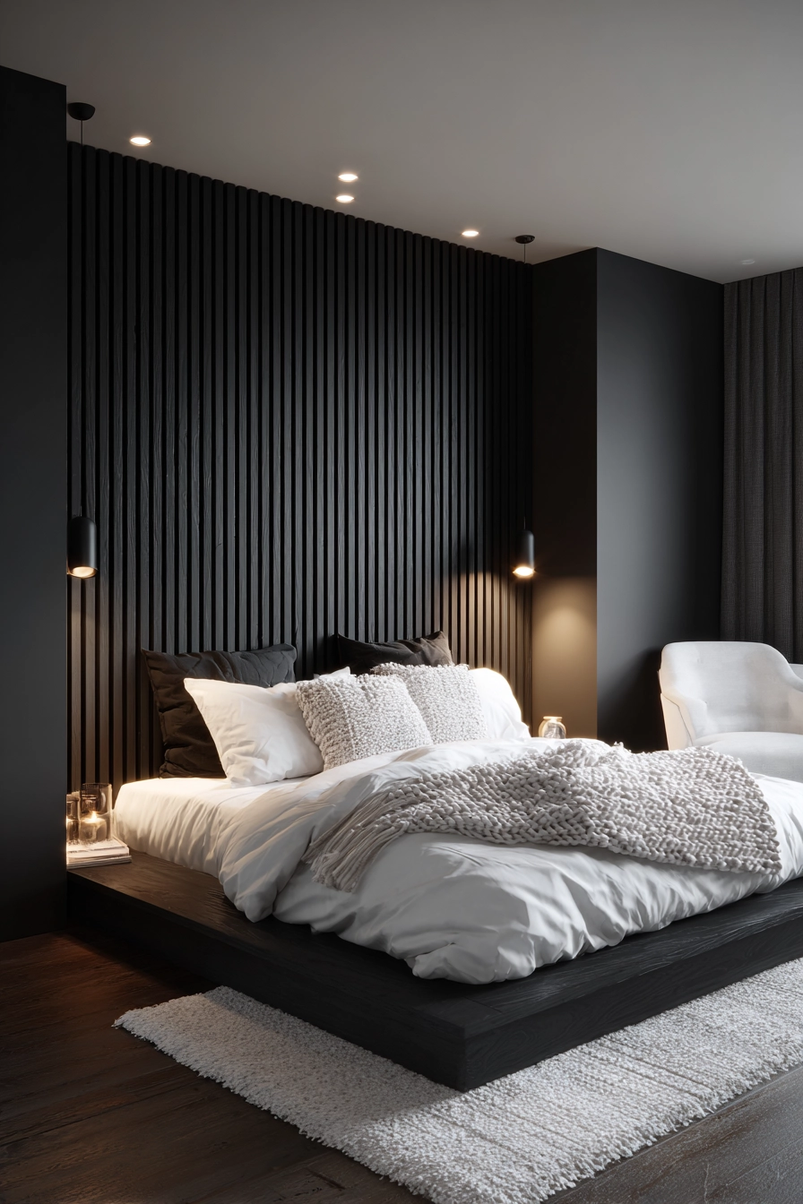 black and white bedroom ideas 6