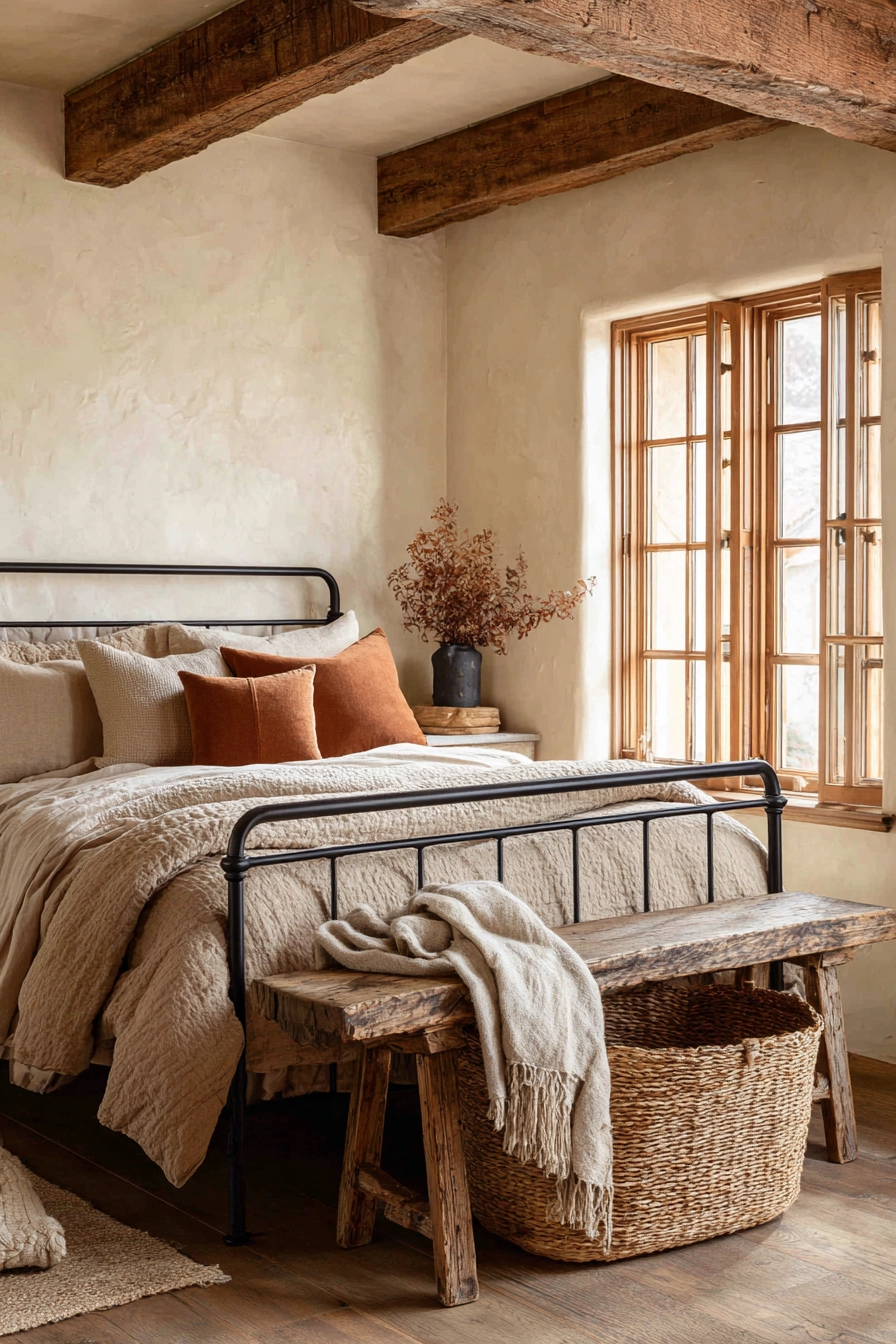 black metal bed frame bedroom ideas 20