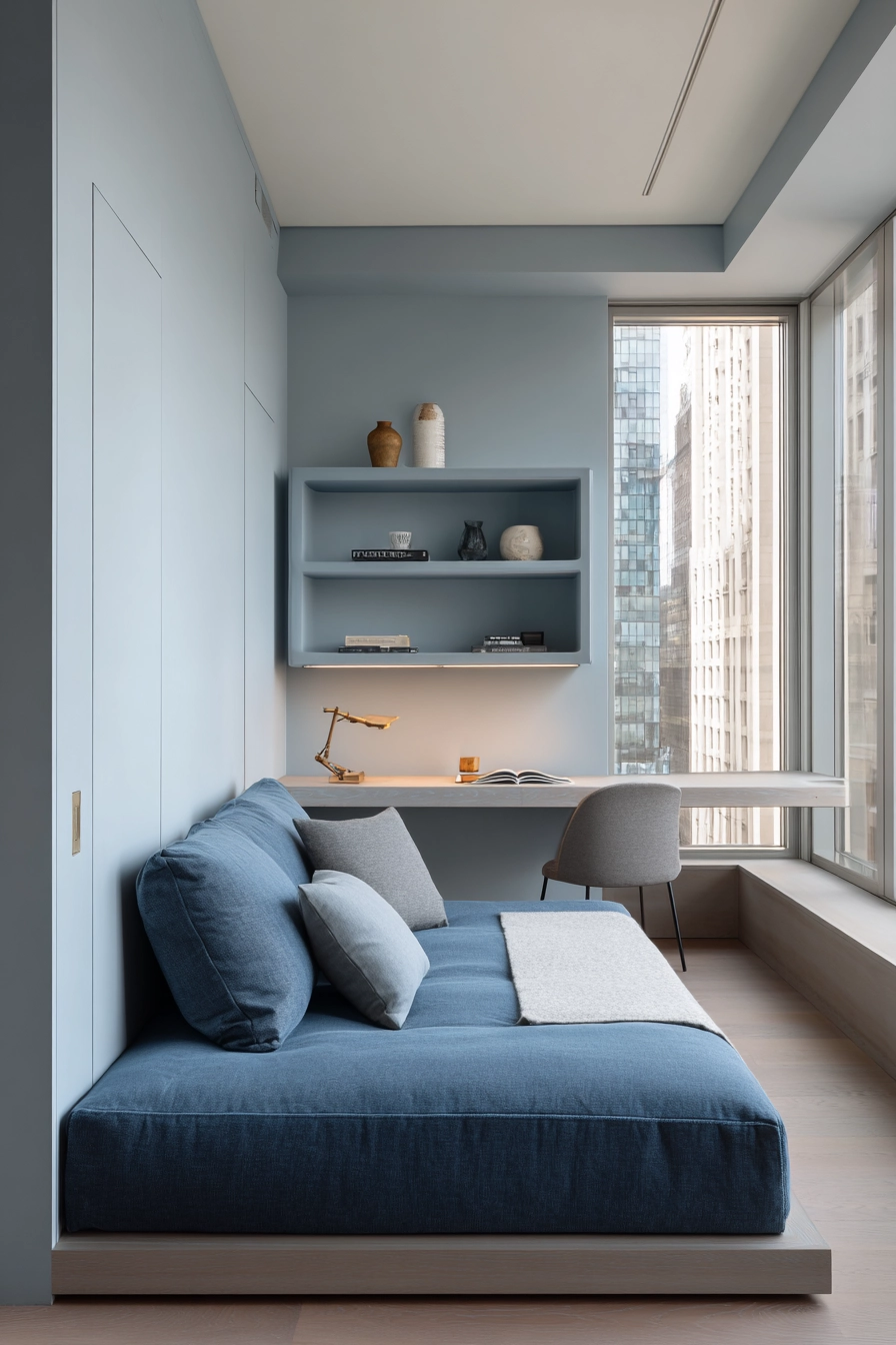 blue and grey bedroom 15
