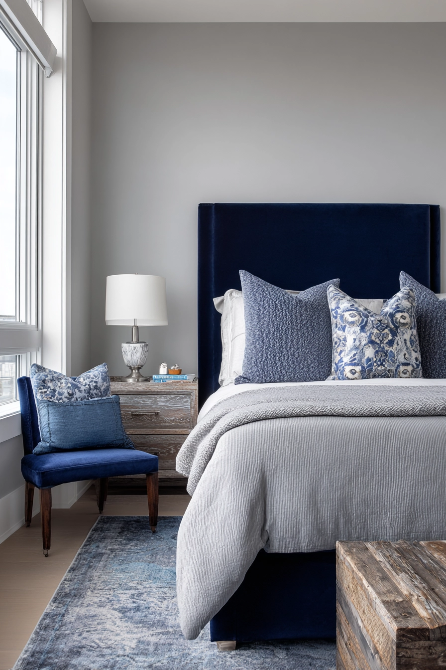 blue and grey bedroom 3