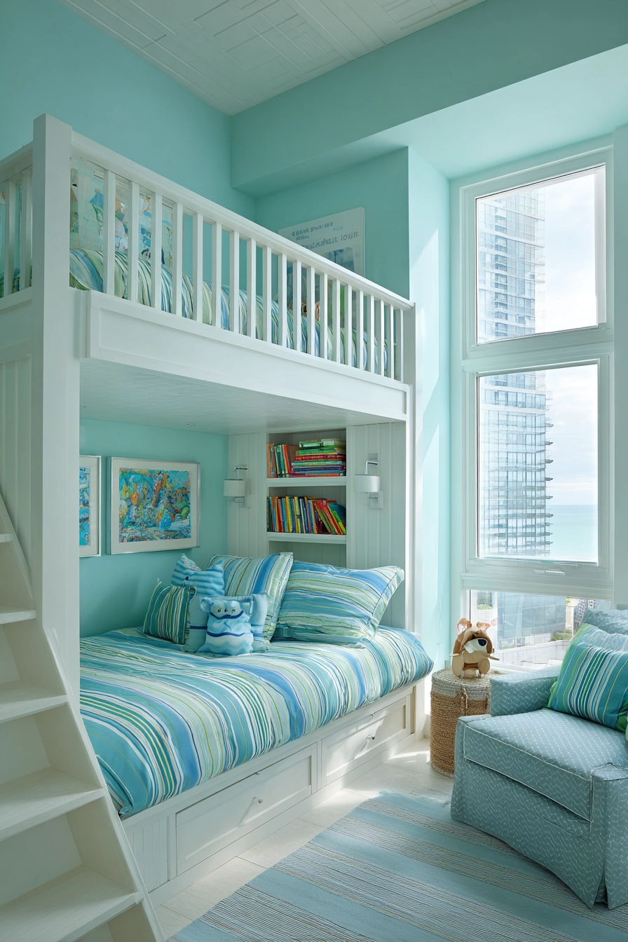 blue boys bedroom 12