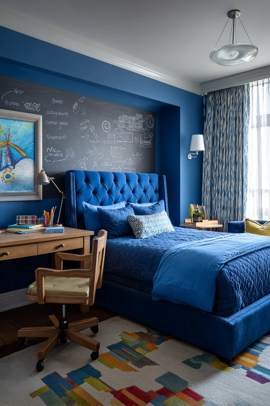 blue boys bedroom 14