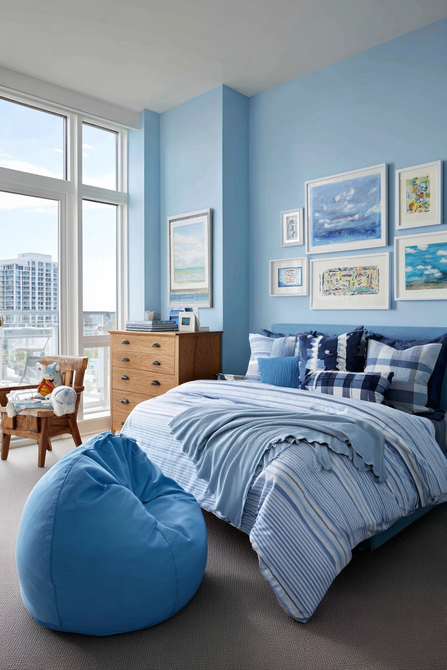 blue boys bedroom 6