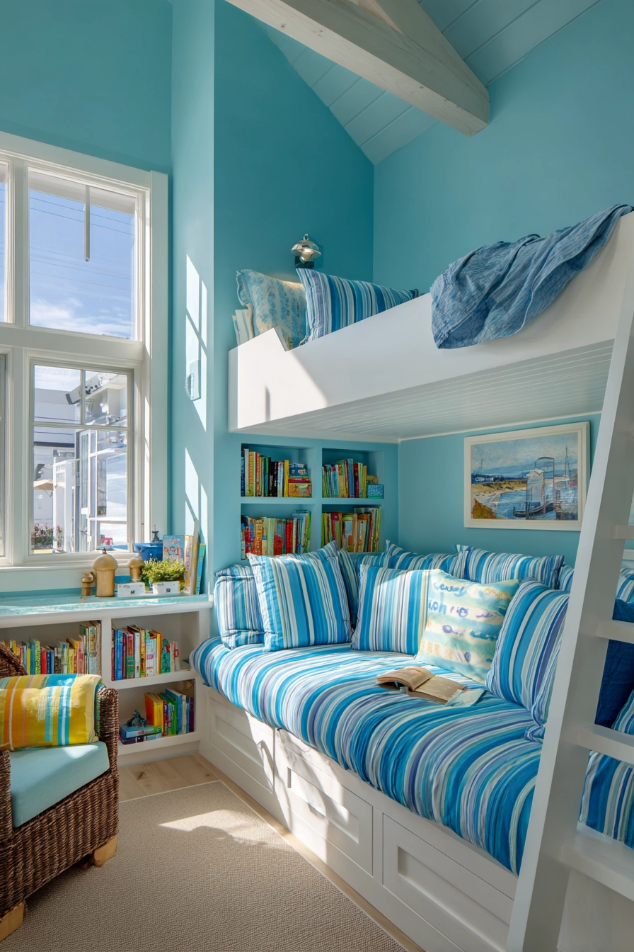 blue boys bedroom 9