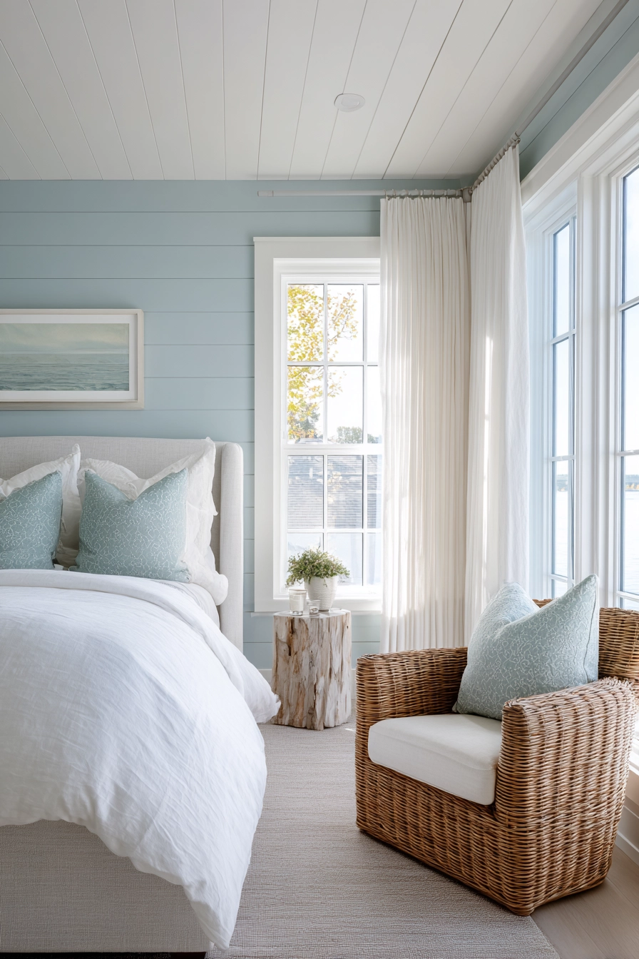 Creating Your Dream Blue Coastal Bedroom - Decoreditly
