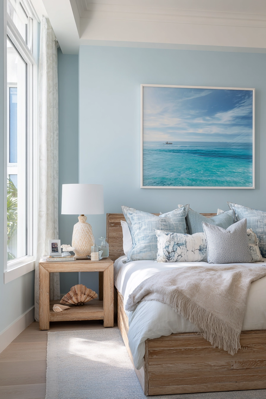blue coastal bedroom 13