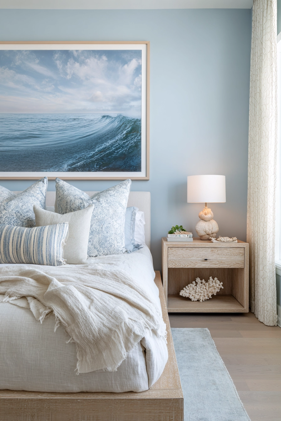 blue coastal bedroom 16