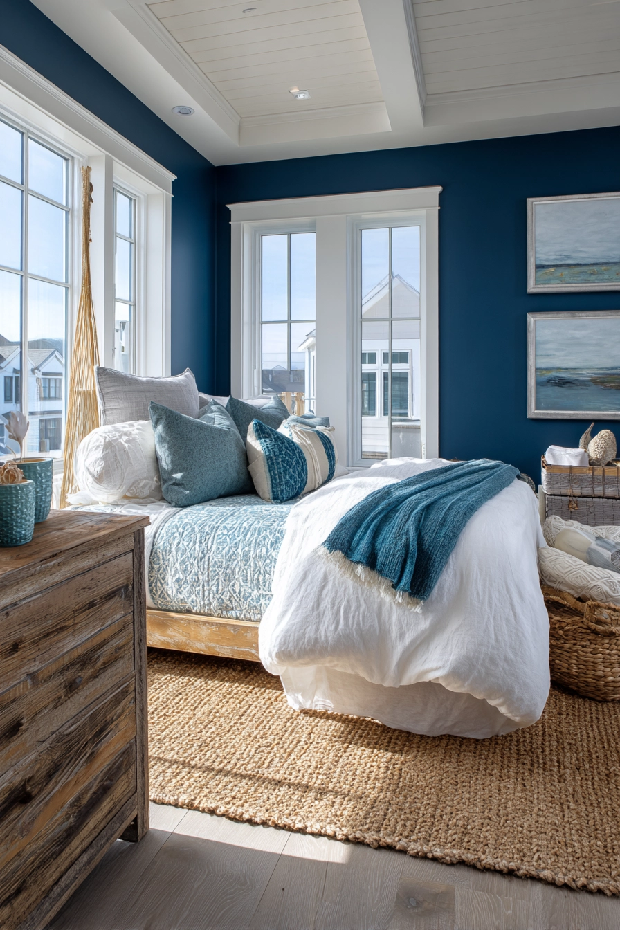 blue coastal bedroom 7