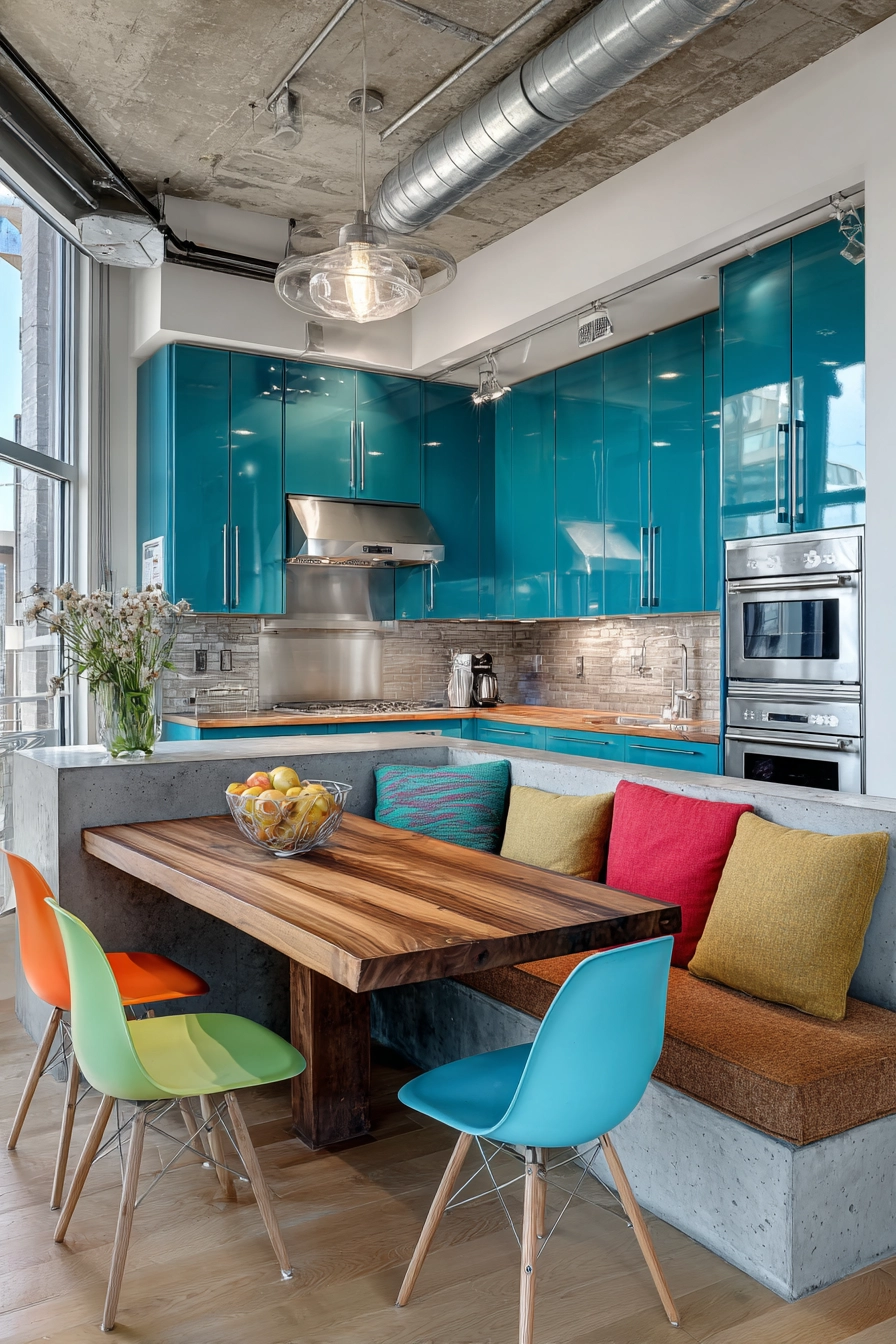 blue kitchen cabinets 10