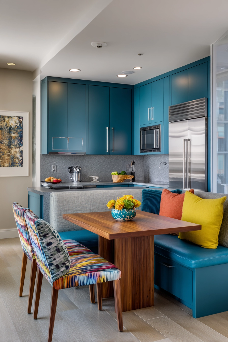 blue kitchen cabinets 12