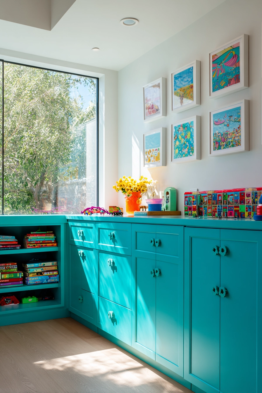 cabinet color ideas 14