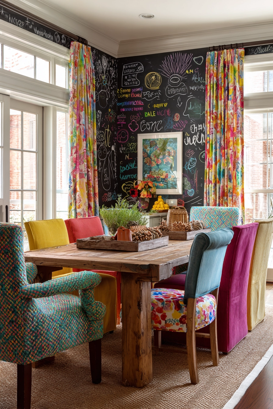 colorful dining room 14