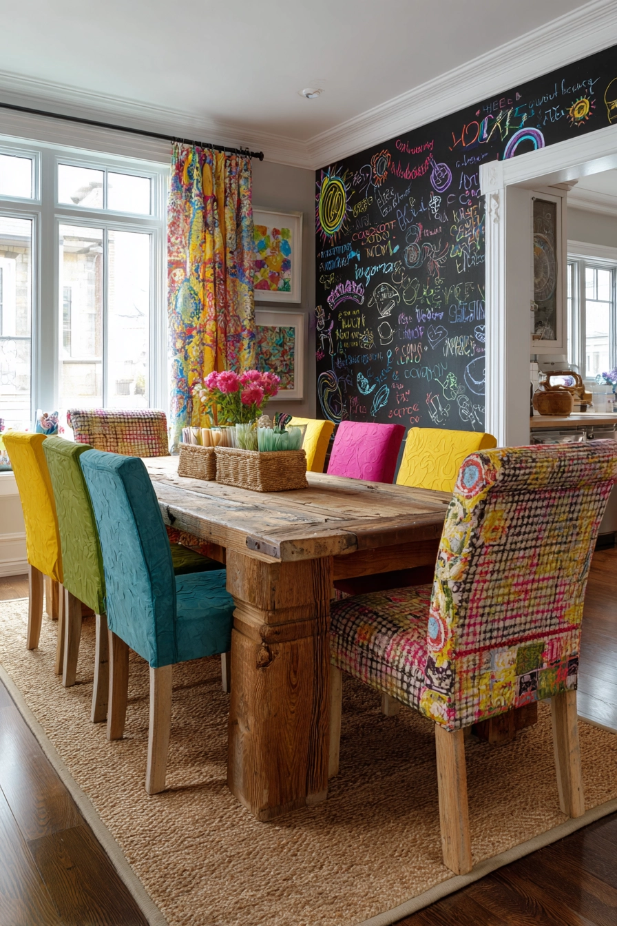 colorful dining room 16