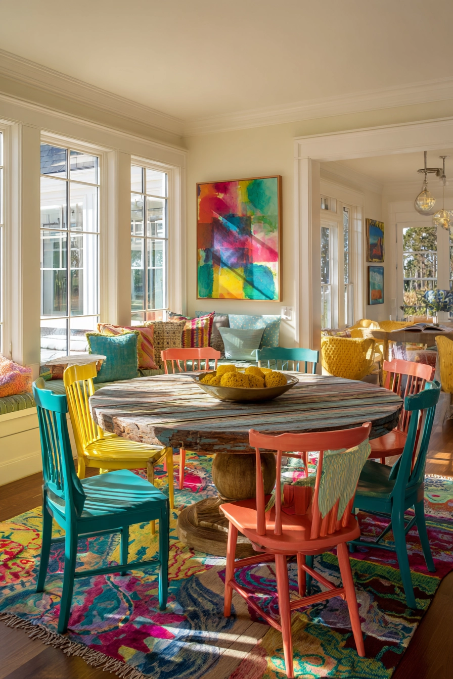 colorful dining room 4