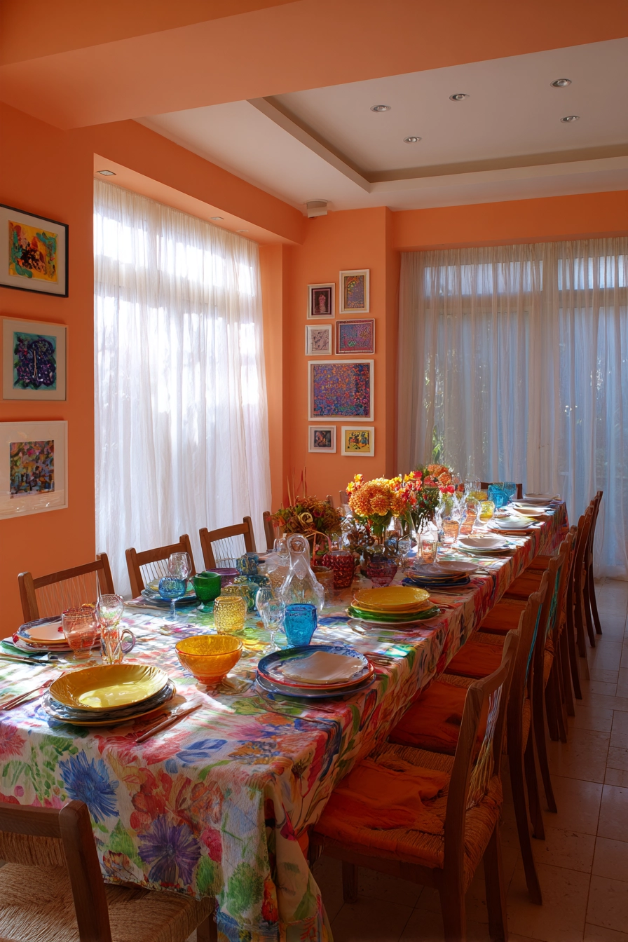 colorful dining room 5