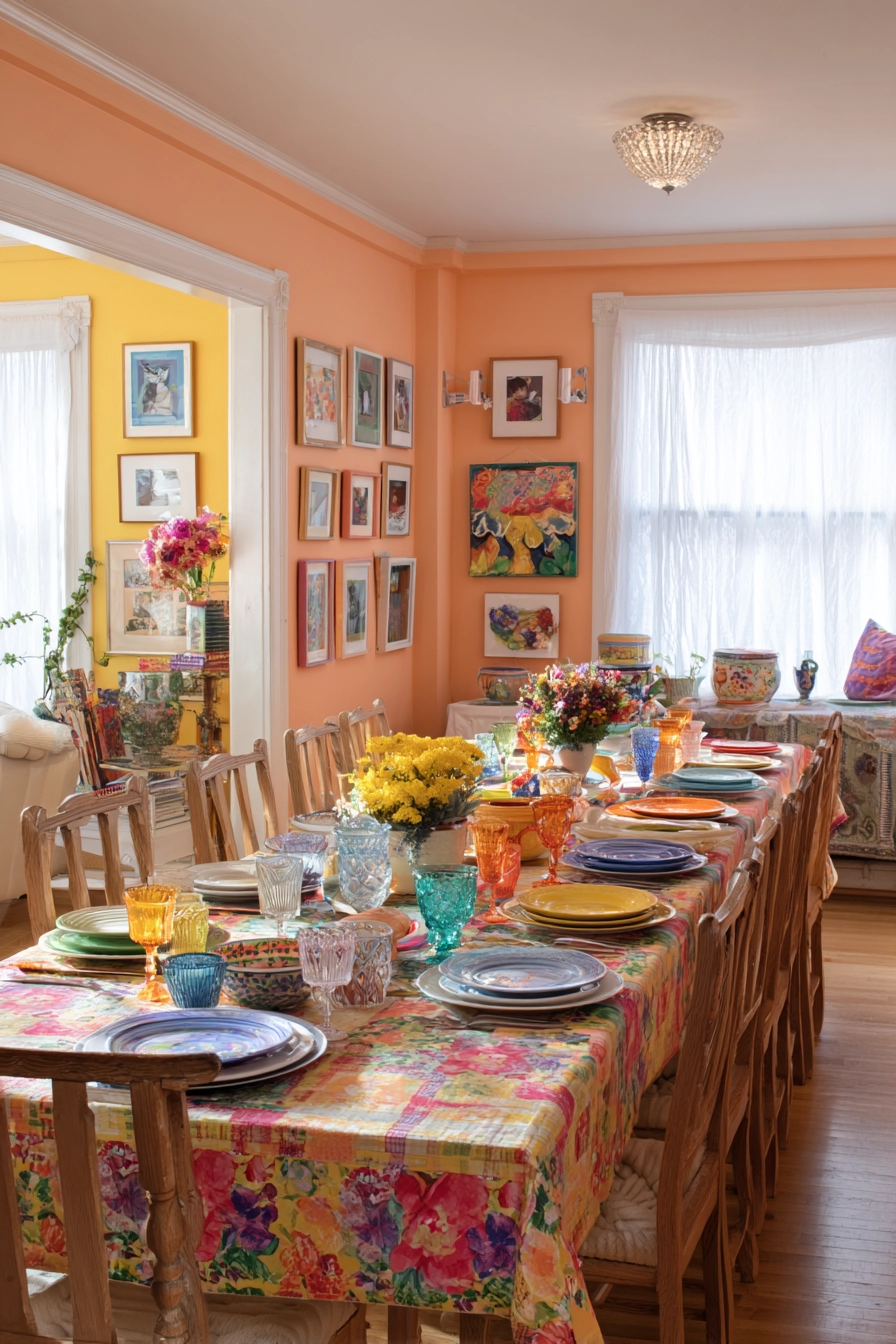 colorful dining room 8