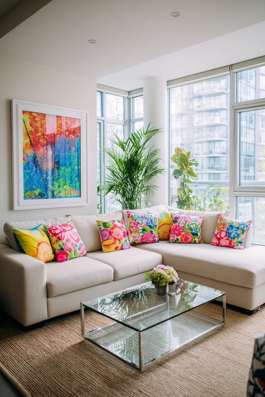 colorful living room ideas 10