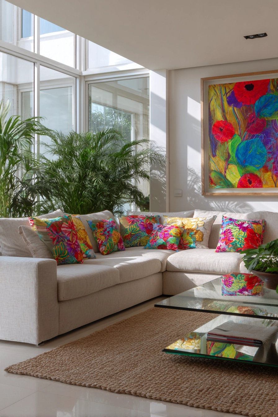 colorful living room ideas 11