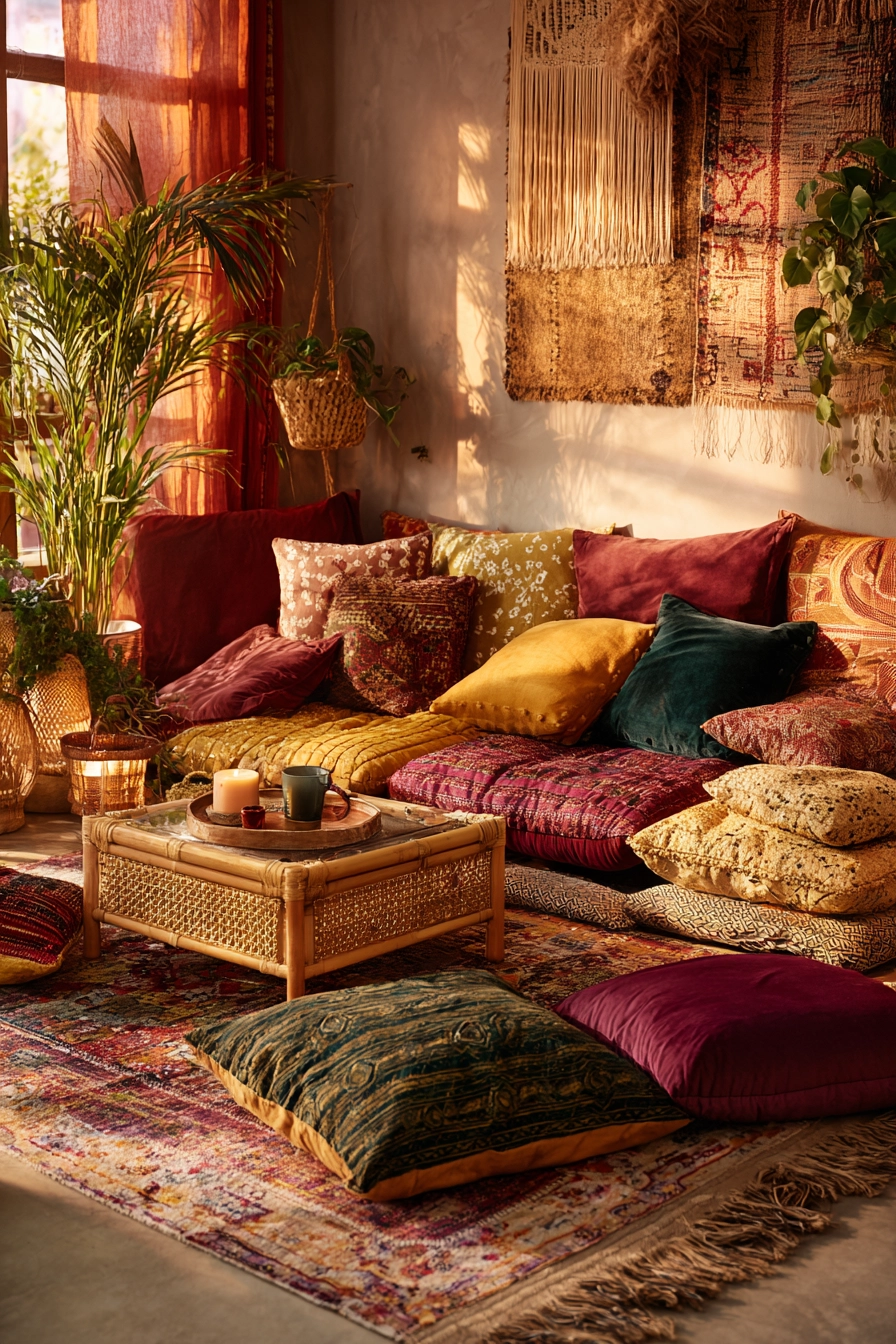 colorful living room ideas 13