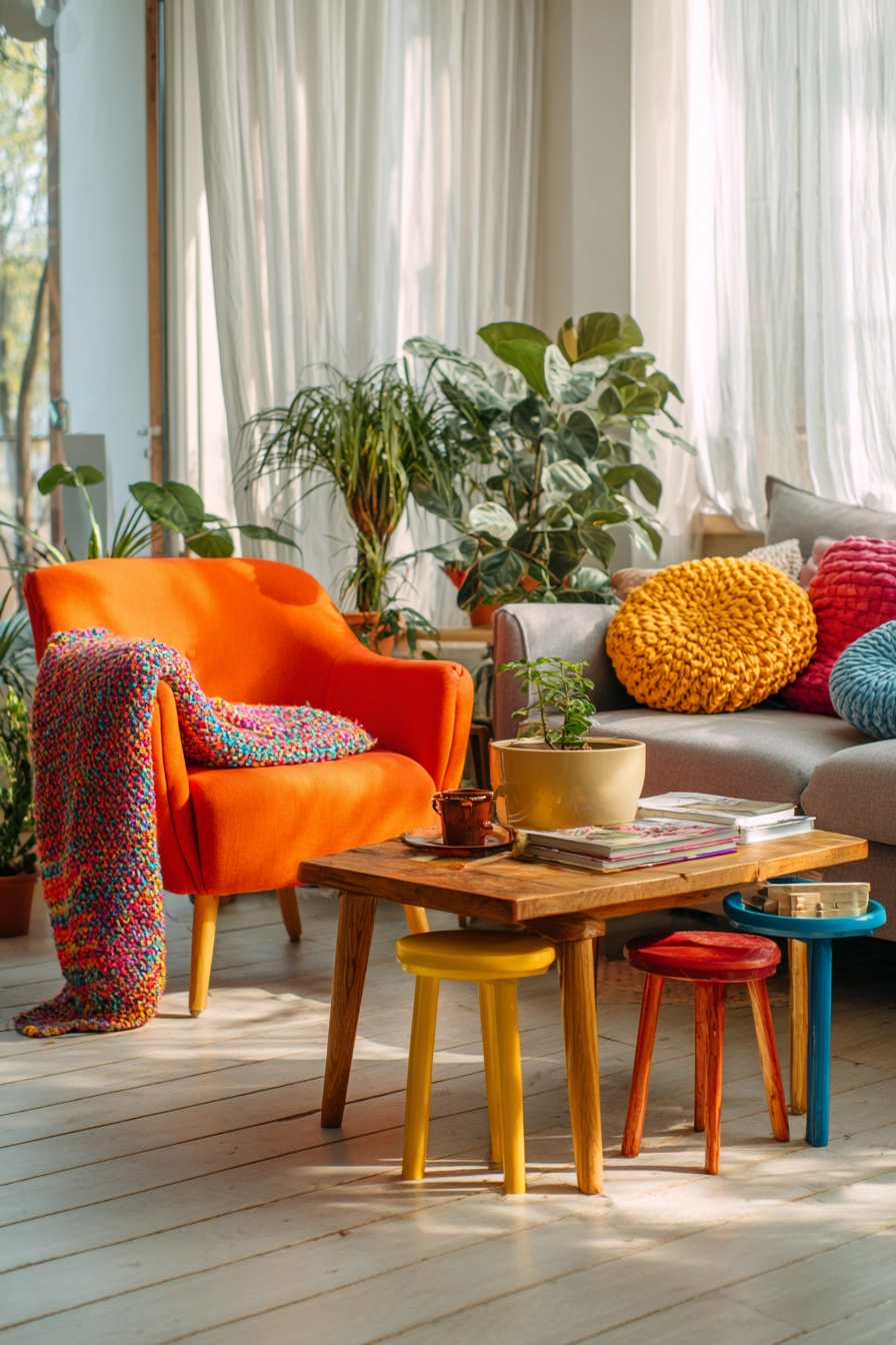 colorful living room ideas 7