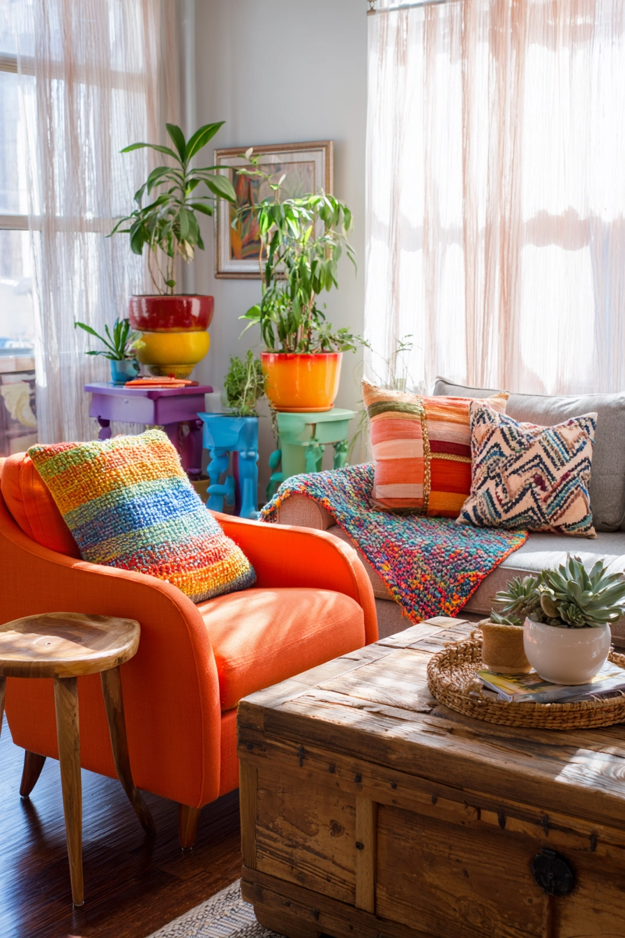 colorful living room ideas 8