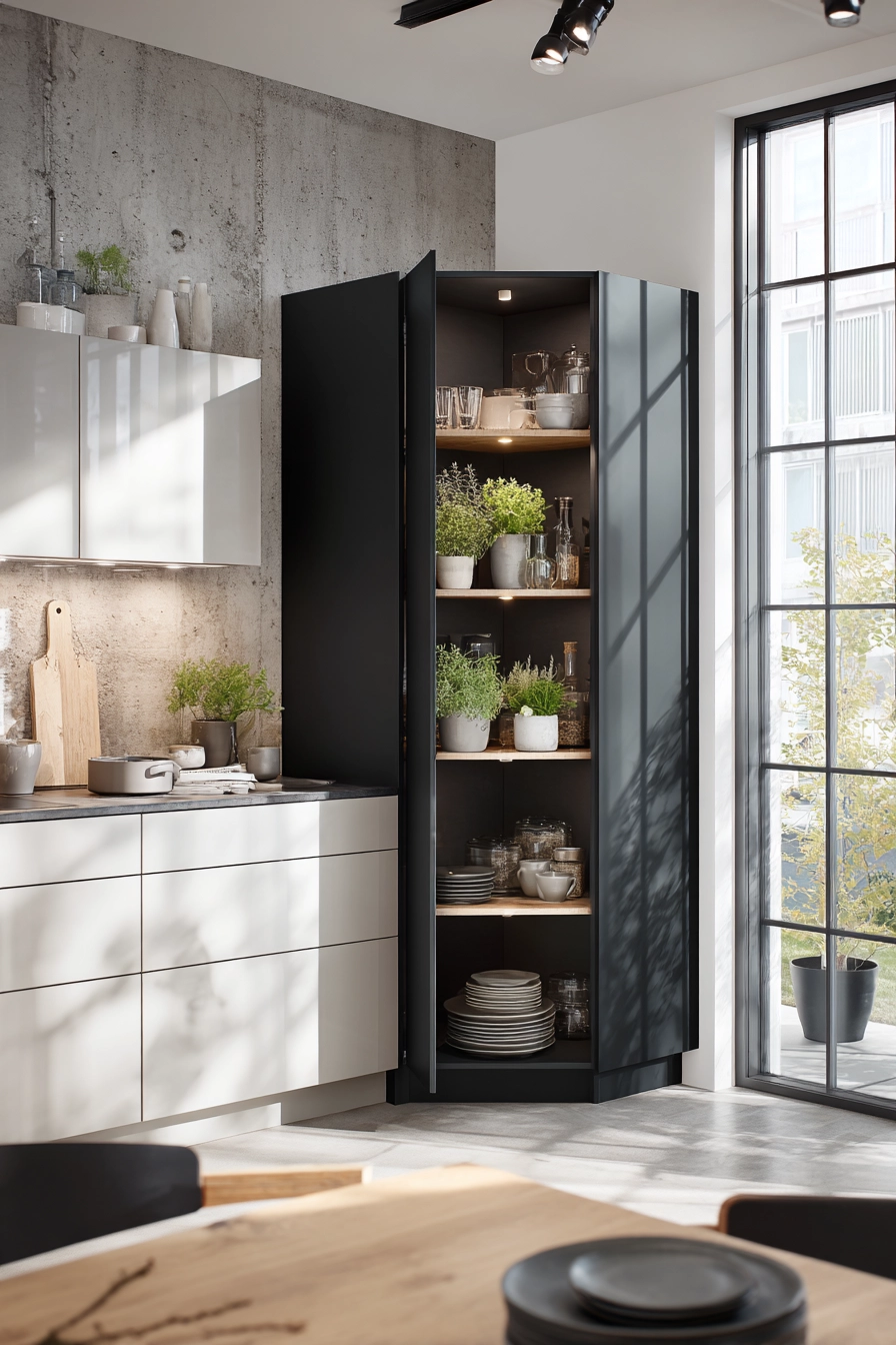 corner cupboard kitchen 6