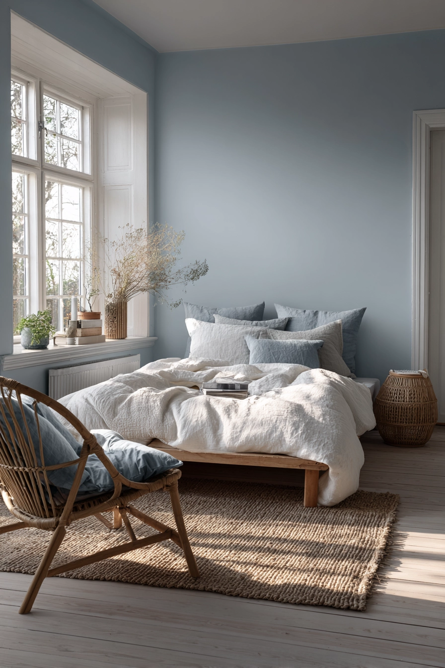 cozy blue bedroom 6